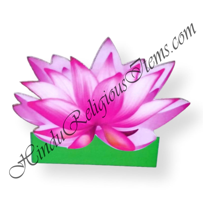 High Quality MDF Kamal (Lotus) Cut Out With Stand