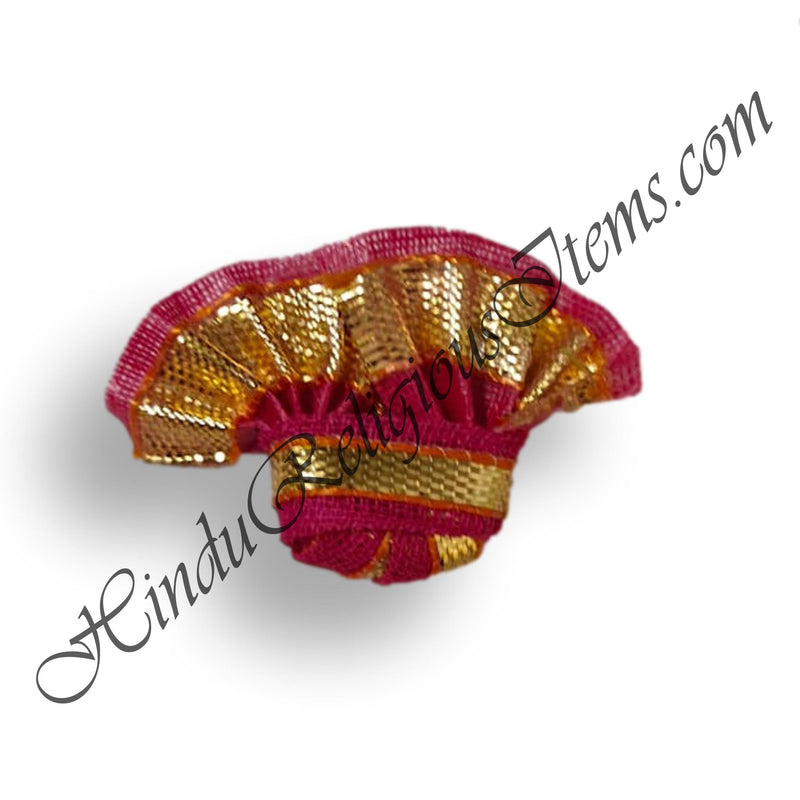 Cotton Dumala Paag With Gold or Silver Lace (Tui) (P-41)