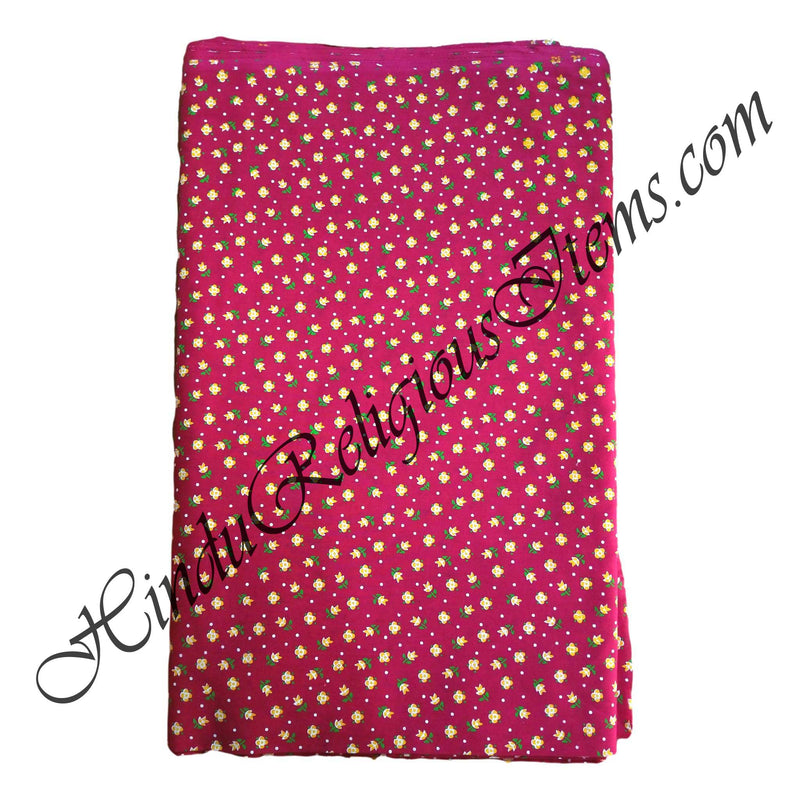 Cotton Cheent With Flower Design Fabric / Kapad(CCFD)