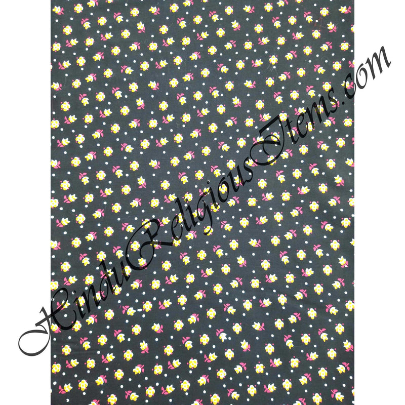 Cotton Cheent With Flower Design Fabric / Kapad(CCFD)