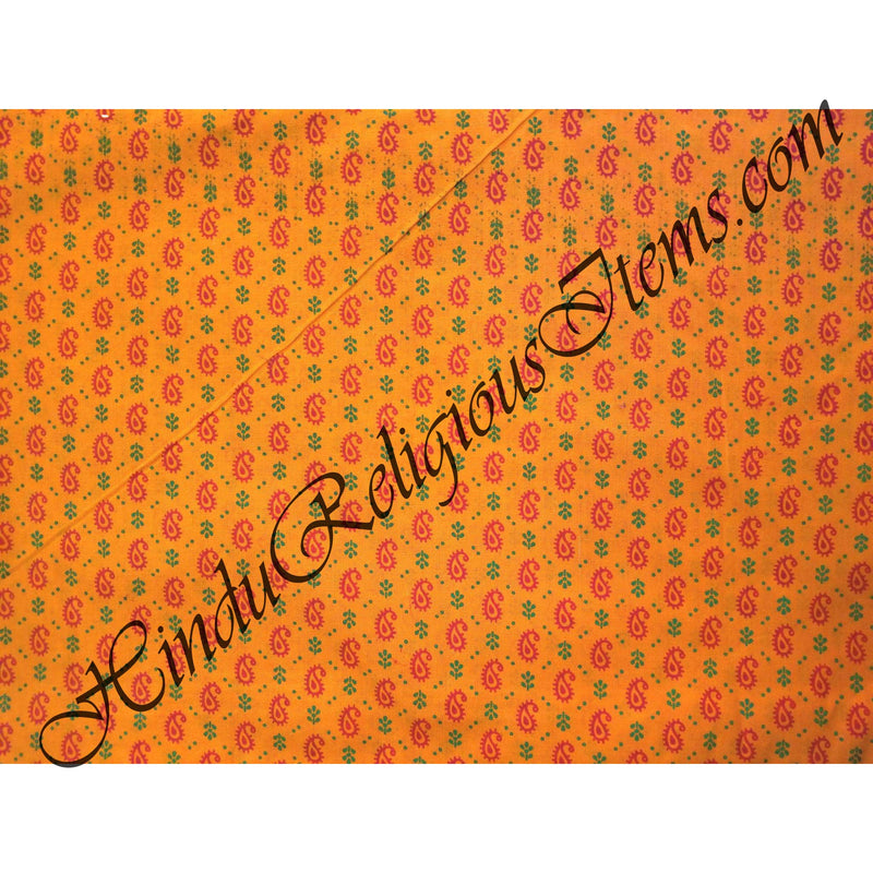 Cotton Cheent With Traditional Keri (Mango) Design Fabric / Kapad [CCTM]