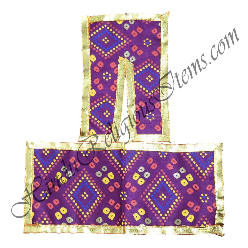 Lalan Cotton Mothada Design Chira Vastra With Golden Lace.