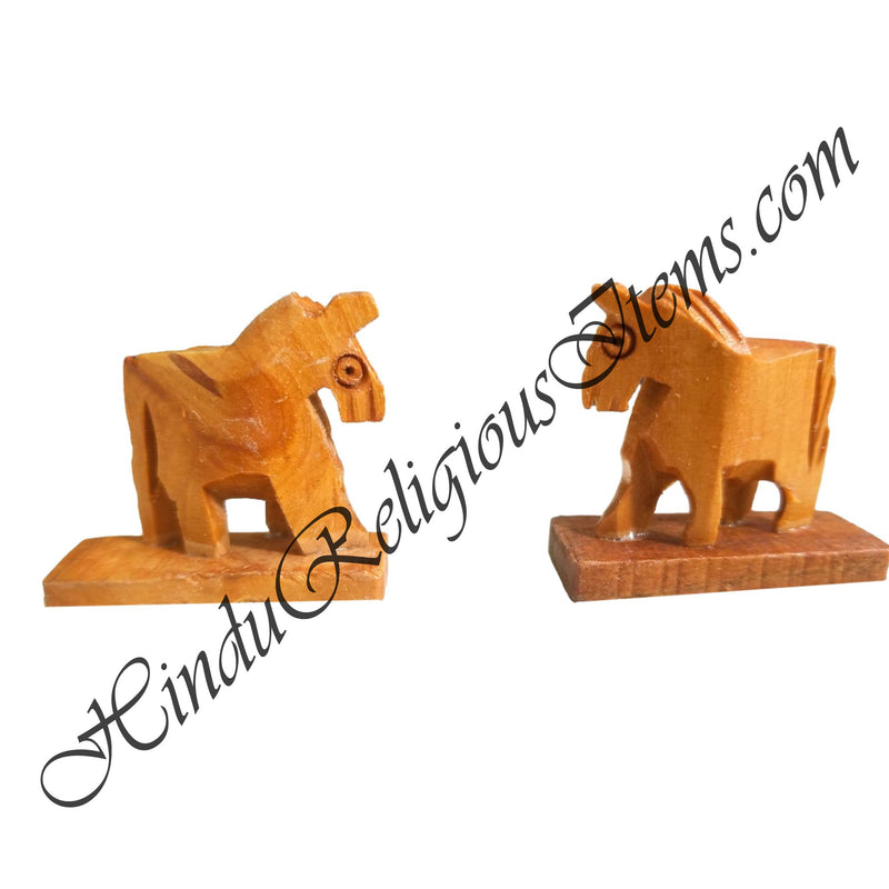 Wooden Khilona carving  (Animal Toys)