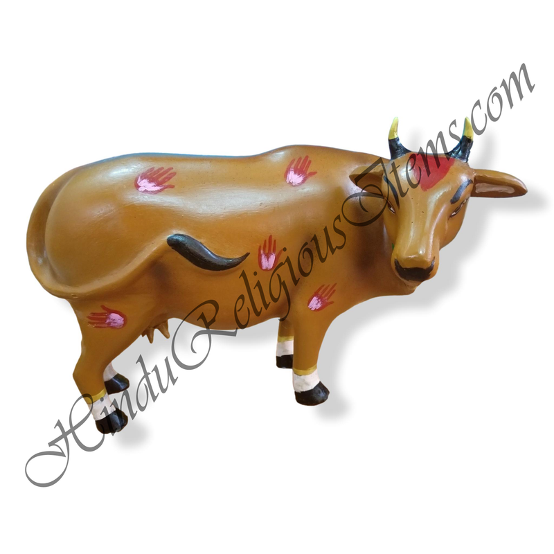 Chhapa Wali Gaay (Cow) Animal Fiber Swarup / Khilona