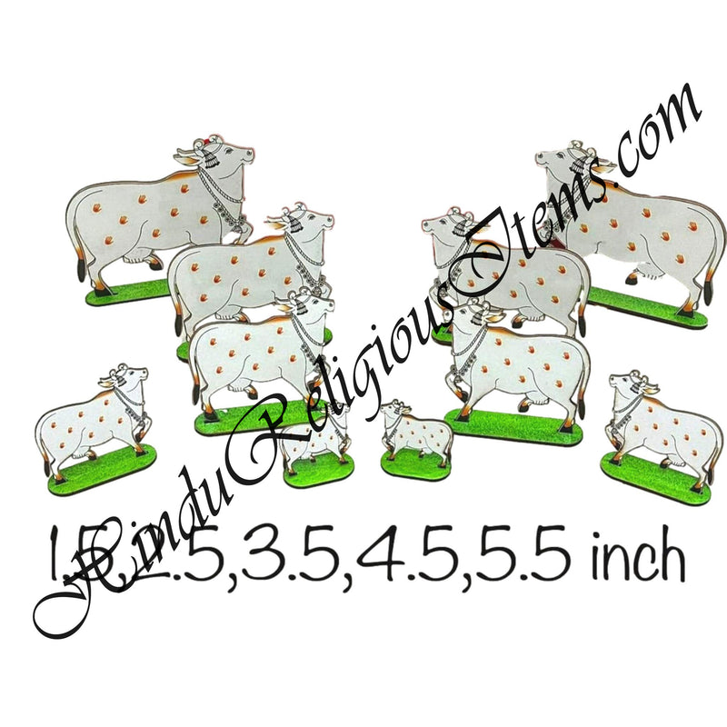 High Quality MDF Cows Cut Out (Set of 5)