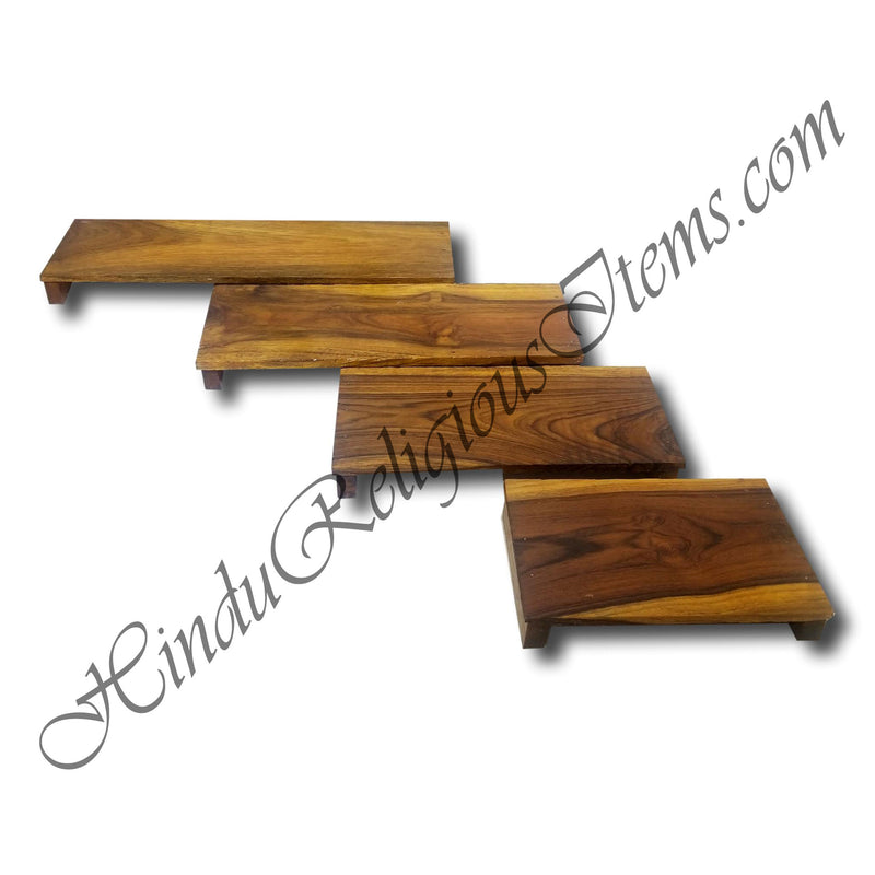 Wooden Patla ((Bhog Path) For Home Seva