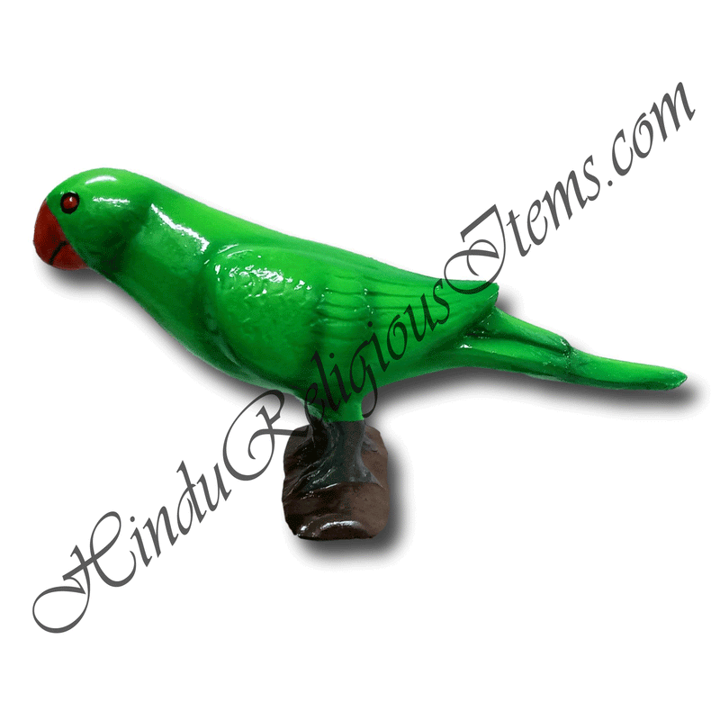Popat (Parrot) Animal Fiber Swarup / Khilona