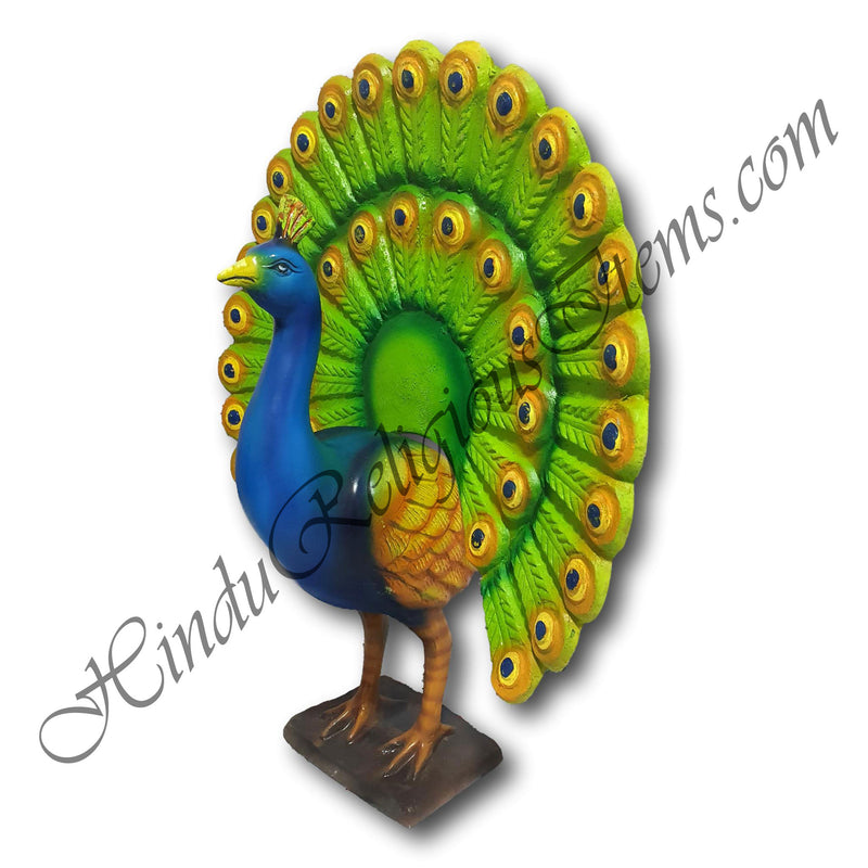 Peacock (Mor) Animal Fiber Swarup / Khilona