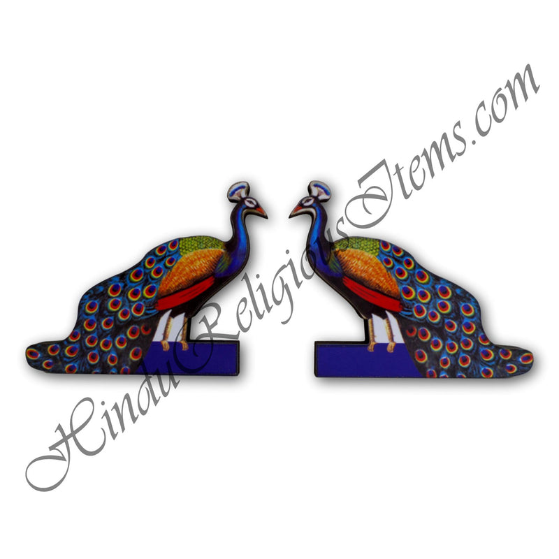 High Quality MDF Peacock Cut Out (Set of 2)