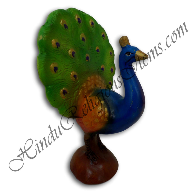 Peacock (Mor) Animal Fiber Swarup / Khilona