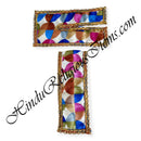 Lalan Satin Chira Vastra with Golden Jhari Lace