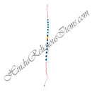 Blue And White Leheriya Van Mala Pavitra (BWLV2)