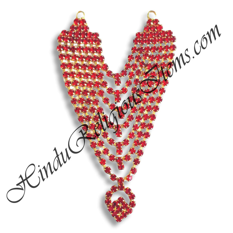 Premium Quality Nang(Diamond) Mala With Heart Shape Pendant