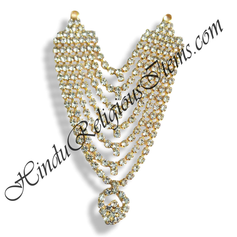 Premium Quality Nang(Diamond) Mala With Heart Shape Pendant