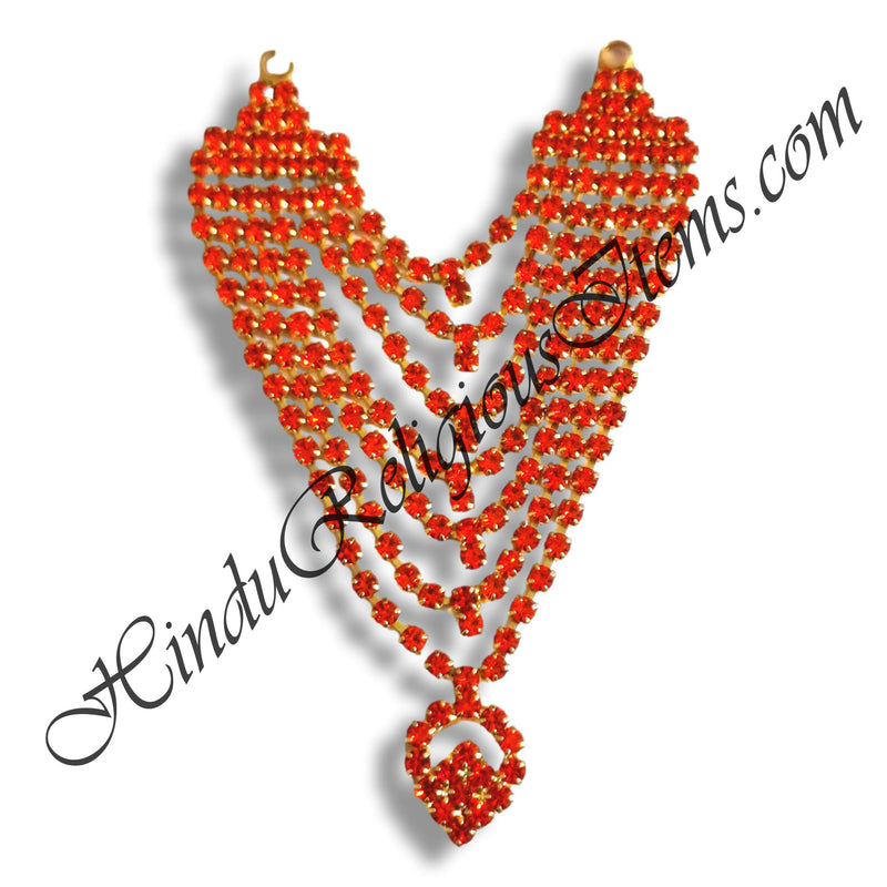 Premium Quality Nang(Diamond) Mala With Heart Shape Pendant