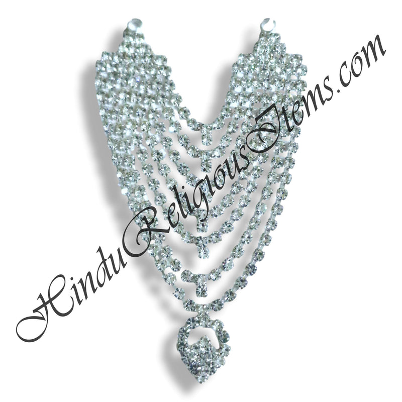 Premium Quality Nang(Diamond) Mala With Heart Shape Pendant