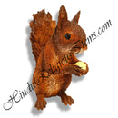 Squirrel Animal Fiber Swarup/Khilona khiskoli