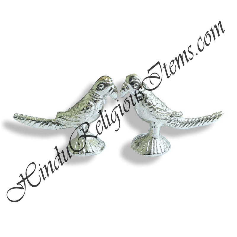 Silver Metal Khilona Pair (Set of 2)