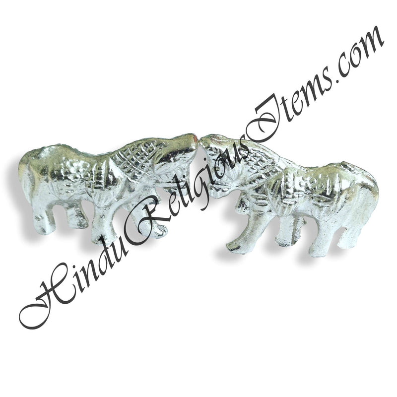 Silver Metal Khilona Pair (Set of 2)