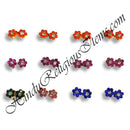 Nang(Daimond) Kundal With Flower Shape