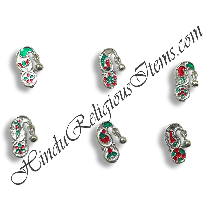 Premium Quality Silver Metal Meenakari Sheeshful