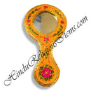 Premium Quality Wooden Meenakari Mirror