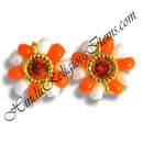 Premium Quality Moti Kundal With AD Diamond