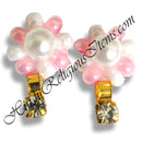 Premium Quality Moti Kundal With Diamond Latkan