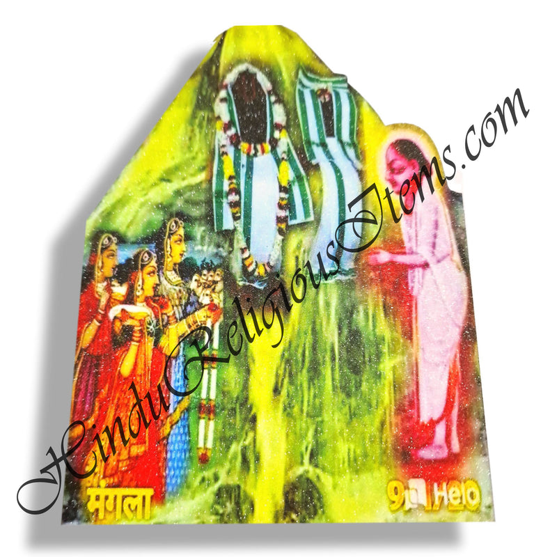 High-Quality MDF Mangla Darshan Cut Out