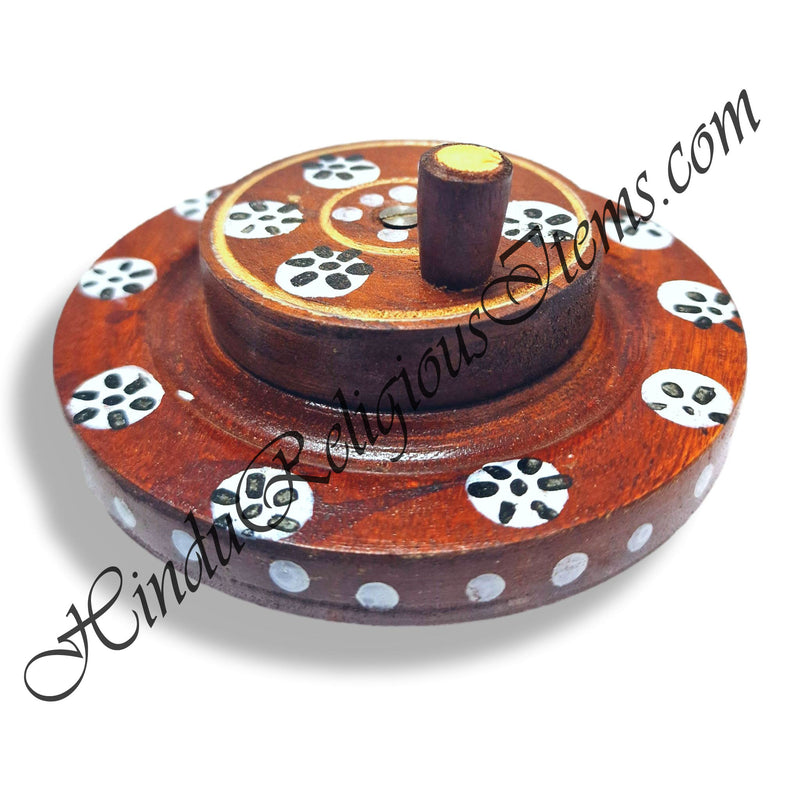 High-Quality Wooden Printed Chakki 5INCH