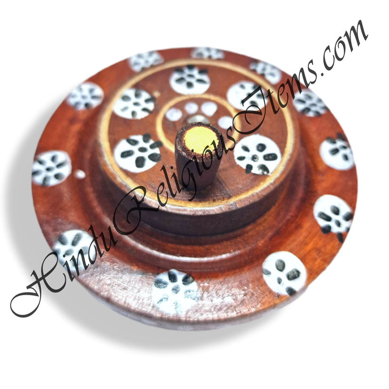 High-Quality Wooden Printed Chakki 5INCH