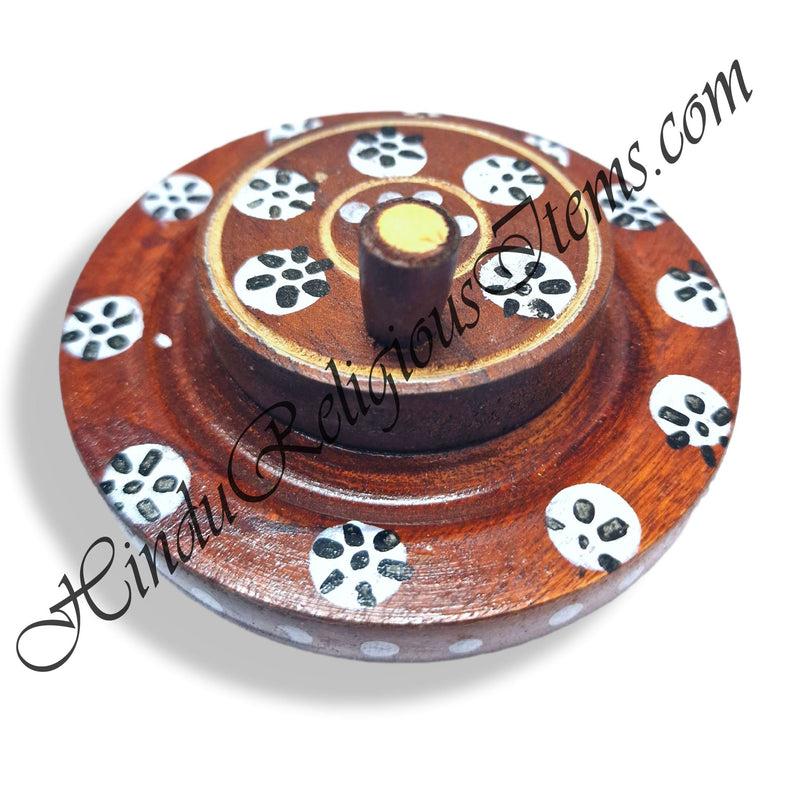 High-Quality Wooden Printed Chakki 5INCH