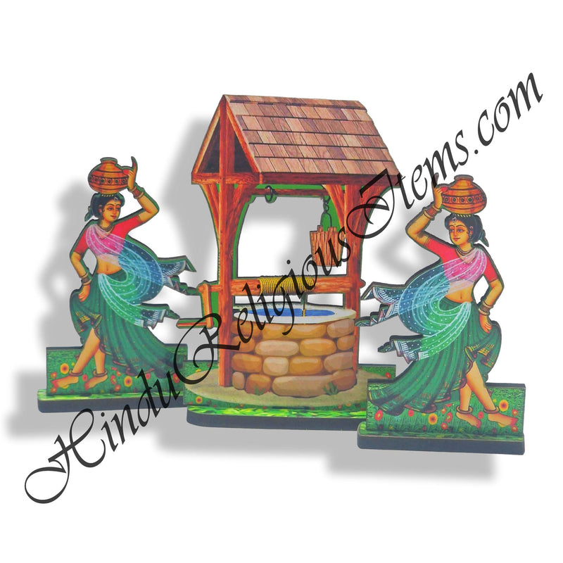 High-Quality MDF Panghat Leela Cut Out