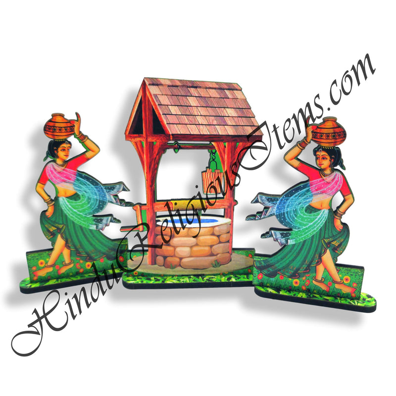 High-Quality MDF Panghat Leela Cut Out