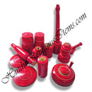 High-Quality Wooden Painted Kitchen Set For Sajavat