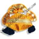 Doriya Kan Topi With Silver And Golden Lace