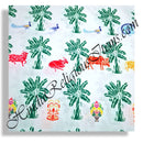 Slub Cotton Saanjhi Print Fabric/kapad(SCSP)