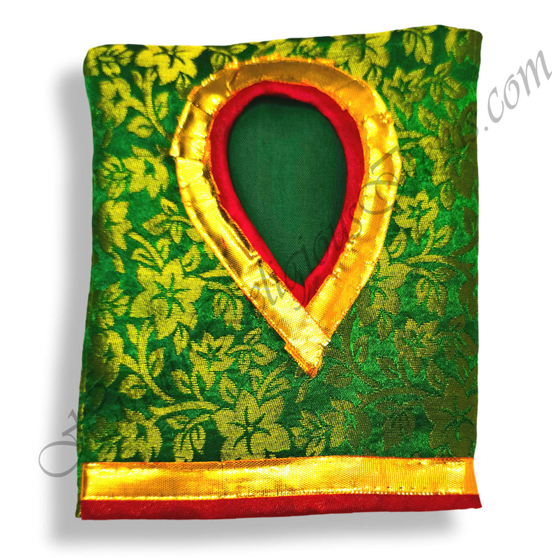 Chitraji Brocade With Golden Jhari Flower Vel Design Gadal (Sweater)