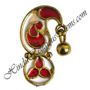 Golden Metal Meenakari Sheeshful