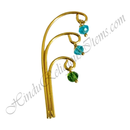 Premium Quality Golden Metal Jhora Dandi