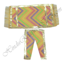 Lalan Cotton Mult-Design Leheriya Chira Vastra with Golden Lace