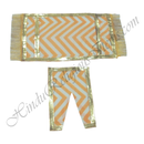 Lalan Cotton Mult-Design Leheriya Chira Vastra with Golden Lace