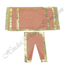 Lalan Cotton Mult-Design Leheriya Chira Vastra with Golden Lace