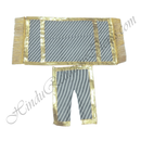 Lalan Cotton Mult-Design Leheriya Chira Vastra with Golden Lace