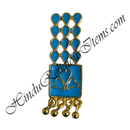 Golden Metal Meenakari Sehra