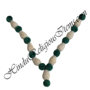 Colour Resham Kali Mala