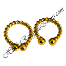 Golden Metal Kada And Payal