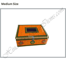 Fancy Wooden Jhapiji with Brocade Cover (Travel System)