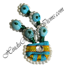 Paag With Katra & Kali With Moti Decoration