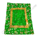 Chitraji Cotton Cheent Flower Print Vastra With Golden Lace